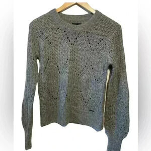 Abercrombie | Gray Alpaca & Wool Blend Sweater Size XS